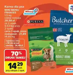 Carrefour Karma dla psa MINI MENU FRISKIES oferta