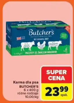 Carrefour Karma dla psa BUTCHER’S oferta
