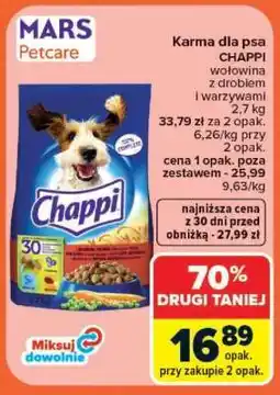 Carrefour Karma dla psa CHAPPI oferta