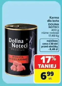 Carrefour Karma dla kota Dolina Noteci oferta