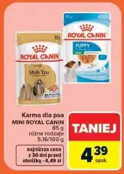 Carrefour Karma dla psa MINI ROYAL CANIN oferta