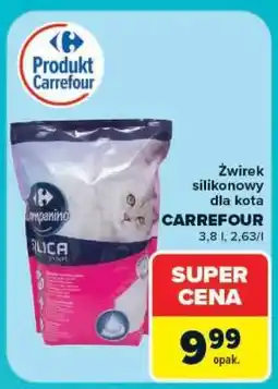 Carrefour Žwirek silikonowy dla kota oferta
