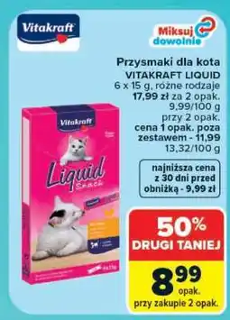 Carrefour VITAKRAFT LIQUID oferta