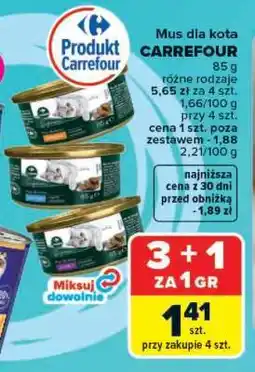 Carrefour Mus dla kota CARREFOUR oferta