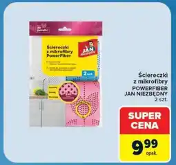 Carrefour Ściereczki z mikrofibry oferta