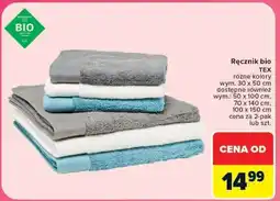 Carrefour Ręcznik bio oferta