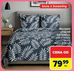 Carrefour Komplet pościeli DETEXPOL oferta