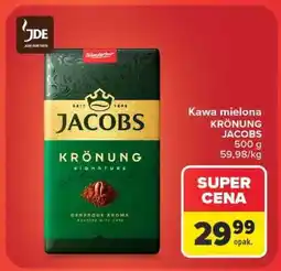 Carrefour Kawa mielona Krönung Jacobs oferta