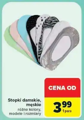 Carrefour Stopki damskie/męskie oferta