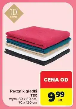 Carrefour Ręcznik gładki oferta