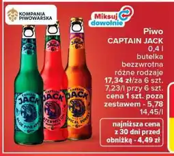 Carrefour Piwo Captain Jack oferta