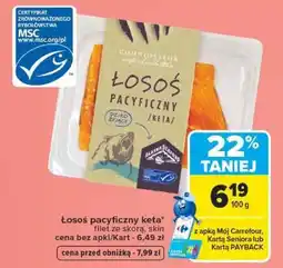 Carrefour Łosoś pacyficzny keta oferta
