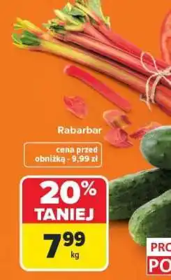 Carrefour Rabarbar oferta