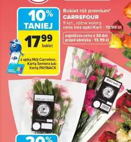 Carrefour Bukiet róż premium oferta