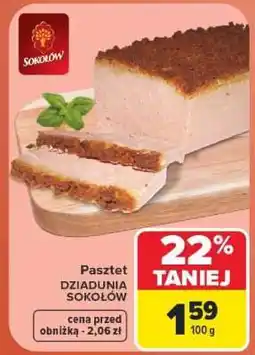 Carrefour Pasztet dziadunia SOKOŁÓW oferta