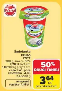 Carrefour Śmietanka oferta