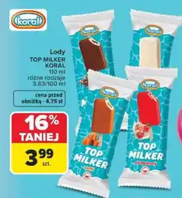 Carrefour Lody Top Milker Koral oferta