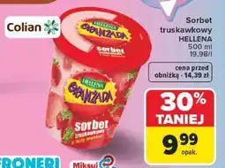 Carrefour Sorbet truskawkowy HELLENA oferta