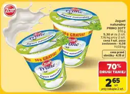 Carrefour Jogurt naturalny PRIMO ZOTT oferta