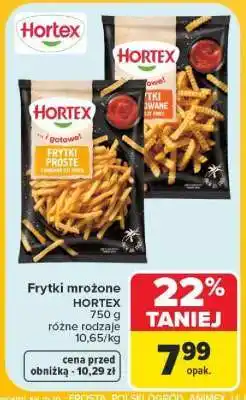 Carrefour Frytki mrożone oferta