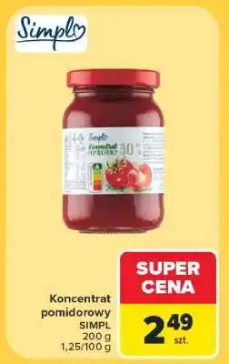 Carrefour Koncentrat pomidorowy oferta