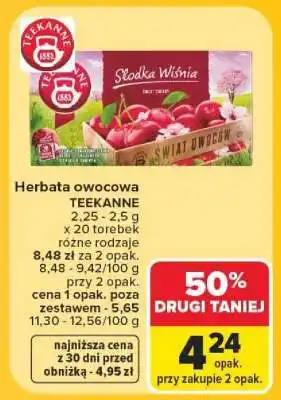 Carrefour Herbata owocowa TEEKANNE oferta