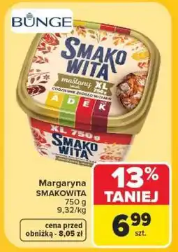 Carrefour Margarina SMAKOWITA oferta