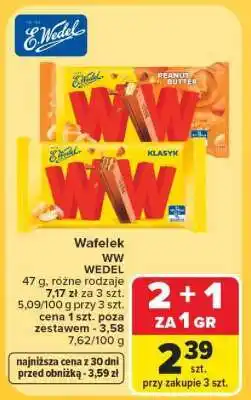 Carrefour Wafelek WW oferta
