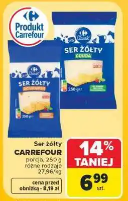 Carrefour Ser żółty Carrefour oferta