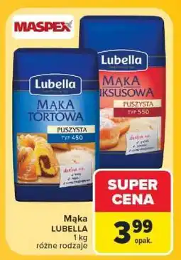 Carrefour Mąka Lubella oferta