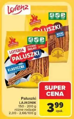 Carrefour Paluszki LAJKONIK oferta