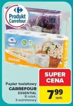 Carrefour Papier toaletowy CARREFOUR ESSENTIAL oferta