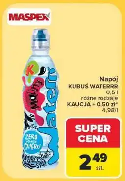 Carrefour Kubuś Waterrr oferta