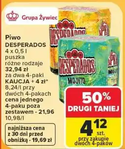 Carrefour Piwo Desperados oferta