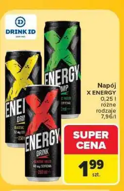Carrefour Napój X ENERGY oferta
