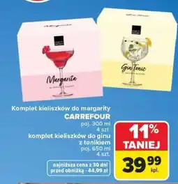 Carrefour Komplet kieliszków do margarity CARREFOUR oferta