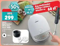 Biedronka Multicooker All-in-One Seria 3000 z akcesoriami, biały oferta