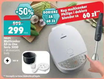 Multicooker All-in-One Seria 3000 z akcesoriami, biały