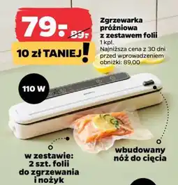 Netto Zgrzewarka próżniowa z zestawem folii oferta