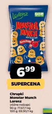 Netto Chrupki Monster Munch Lorenz oferta