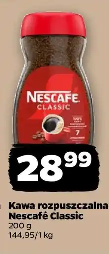 Netto Kawa rozpuszczalna NESCAFÉ CLASSIC oferta