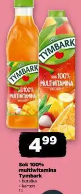 Netto Sok 100% multiwitamina Tymbark oferta
