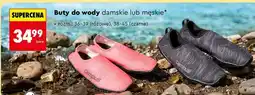 Biedronka Buty do wody damskie lub męskie oferta
