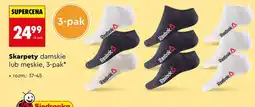 Biedronka Skarpety damskie lub męskie 3 pak oferta