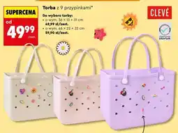 Biedronka Torba z 9 przypinkami oferta