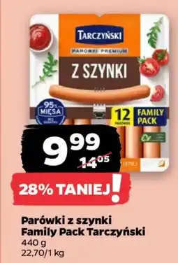 Netto Parówki z szynki Family Pack Tarczyński oferta
