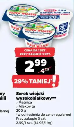 Netto Serek wiejski wysokobiałkowy oferta