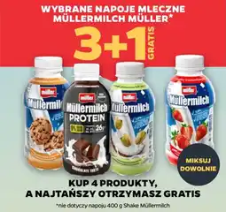 Netto Wybrane napoje mleczne müllermilch müller oferta
