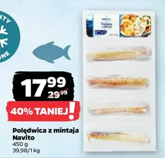 Netto Polędwica z mintaja Navito oferta