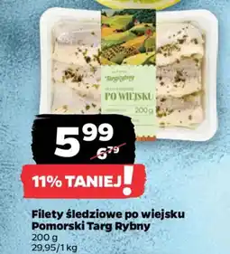 Netto Filety śledziowe po wiejsku Pomorski Targ Rybny oferta